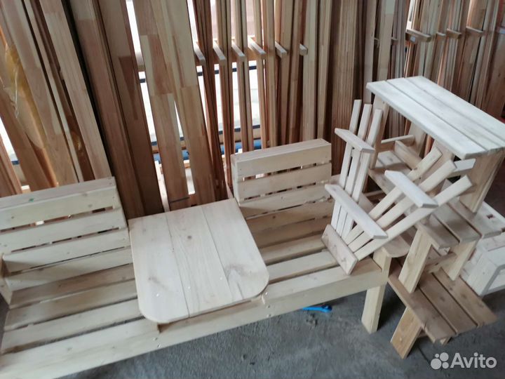 Скамейка стол