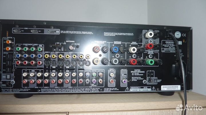 Ресивер onkyo TX-SR604E