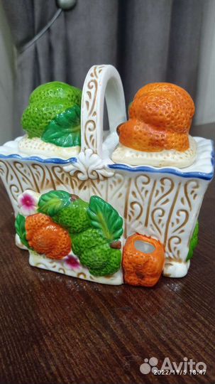 Набор для специй керамика