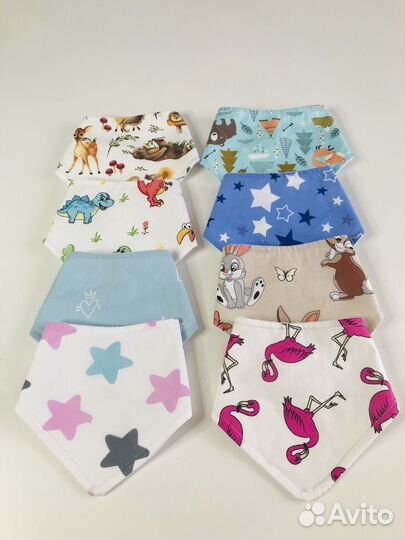 Слюнявчики непромокаемые