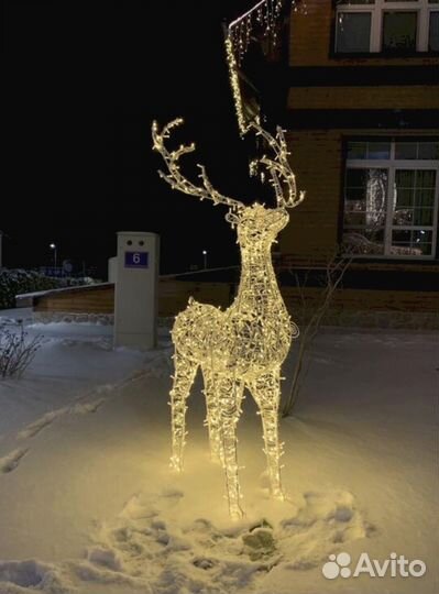 Световые фигуры животных LED