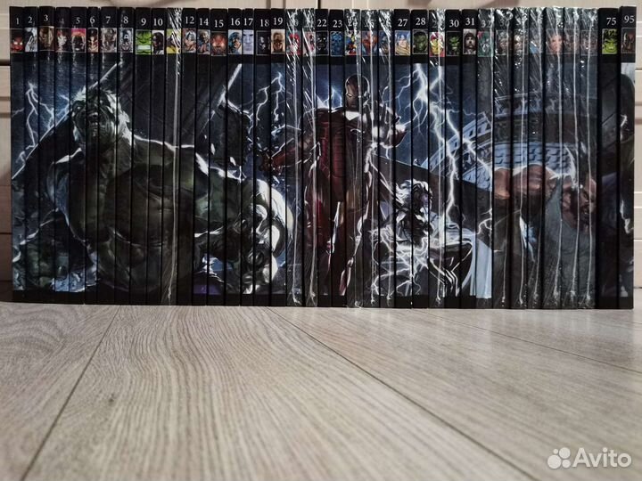 Комиксы Marvel (чёрная коллекция hachette)
