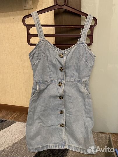 Джинсовый сарафан