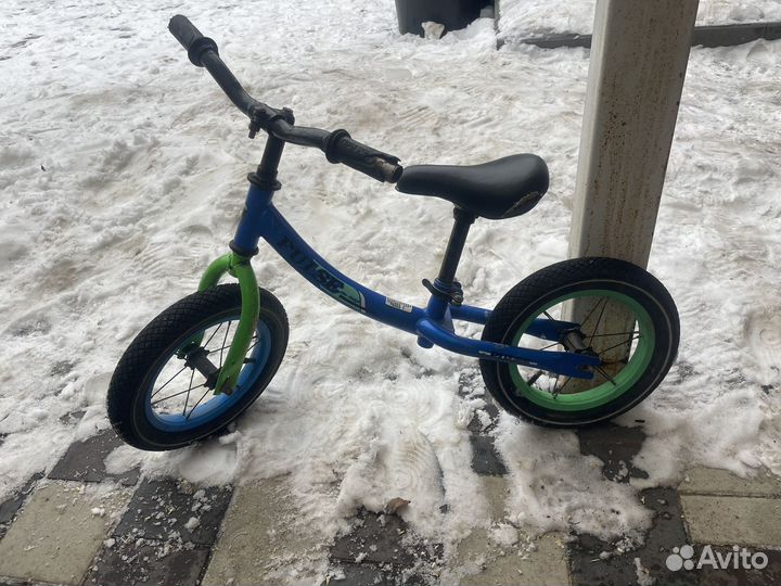 Детский велосипед и беговел