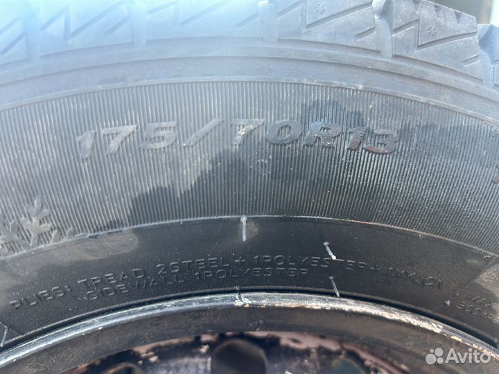 Колеса зимние 175 70 r13 на штампах