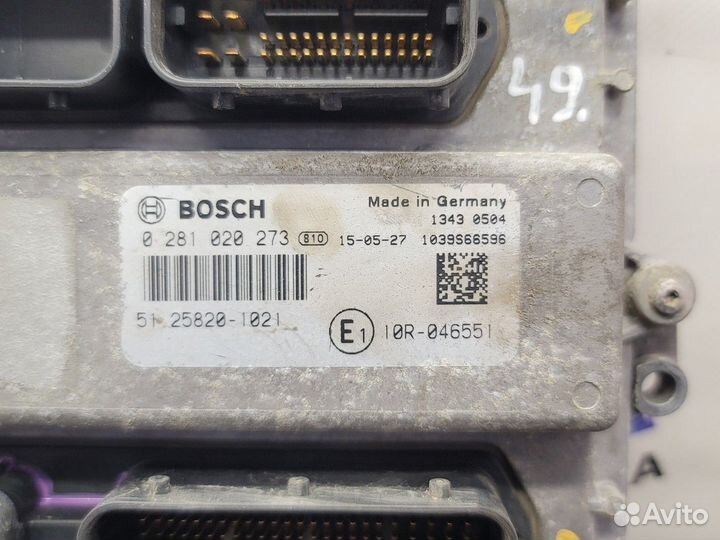 0281020273 Блок управления двигателем