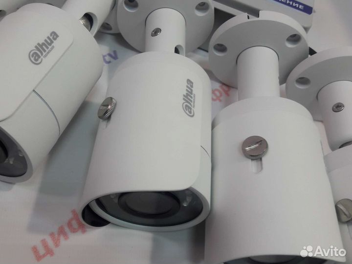 Видеонаблюдение 4Мп регистратор Dahua 8 камер