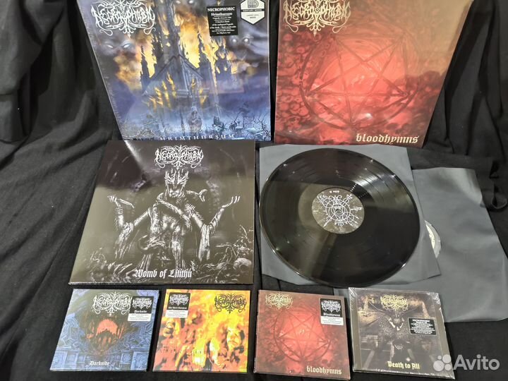 Necrophobic, CD и винил, фирменные, новые