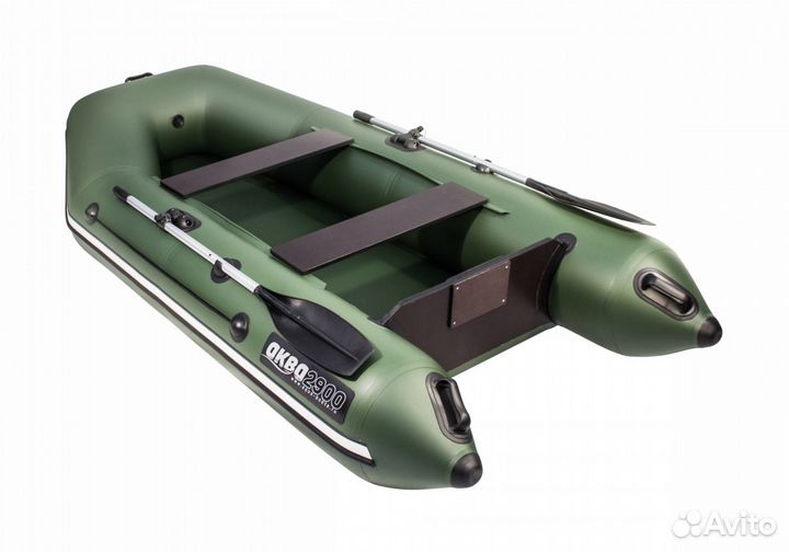 Лодка моторно-гребная пвх Аква 2900 ск