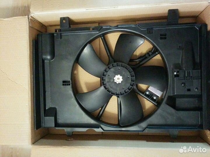 Вентилятор охлаждения в сборе. (Диффузор) Nissan