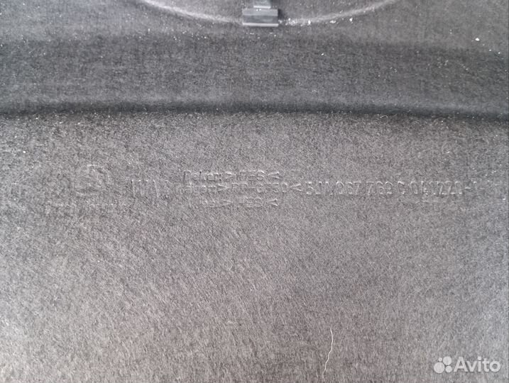 Задняя полка skoda rapid