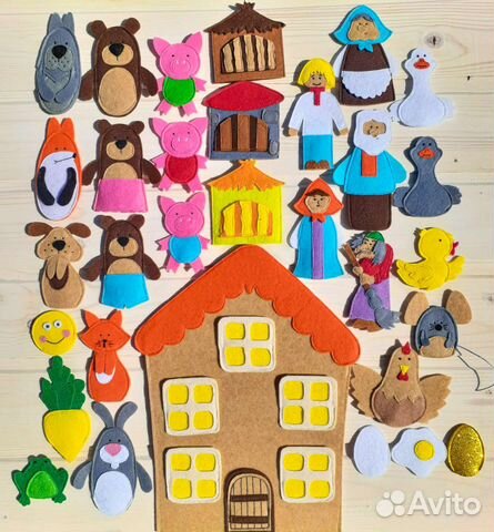 Пальчиковый театр из фетра