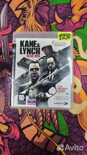 Диски на ps3 Kane and lynch dead man