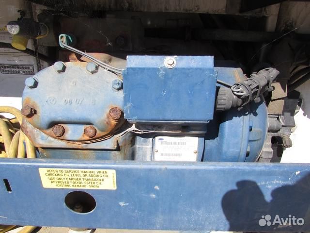 Рефконтейнер 40-футов crxu 694276-5 carrier