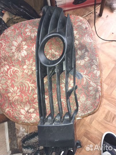 Решетка в бампер passat b5+