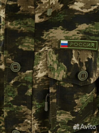 Костюм горка 8 лето Зеленый тигр / ткань Rip-Stop