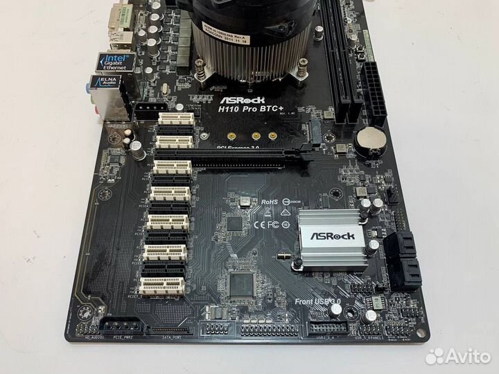 Комплект ASRock H110 Pro BTC+ Celeron G3900