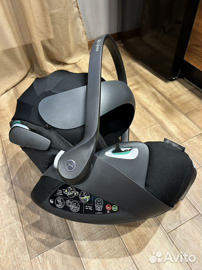 Автокресло Cybex Cloud Z2 i-Size Deep Black Plus