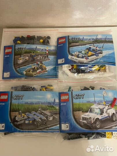 Lego City 60045 полицейский патруль