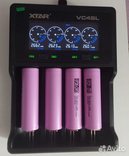 Аккумуляторы INR 18650 среднетоковые(100 шт)