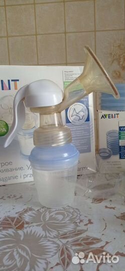 Молокоотсос avent ручной