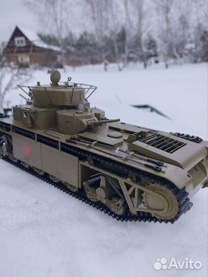 Советский танк Т-35 модель в масштабе 1:35