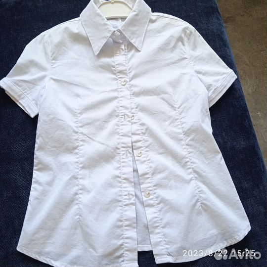 Школьная блузка 7-8 лет