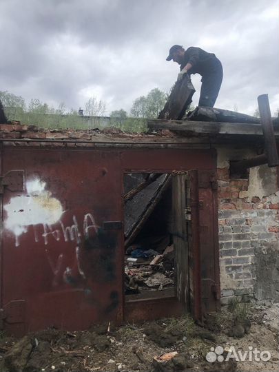 Ремонт кровли гаражей