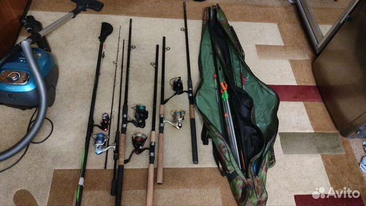 Спиннинги, фидоры