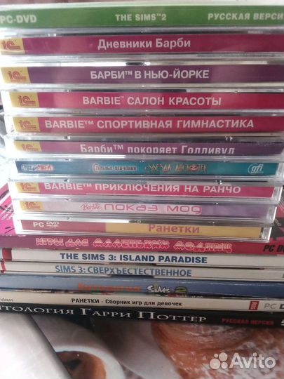 Игры для пк на дисках для девочки
