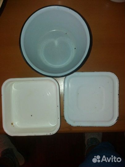 Советская эмалированная посуда