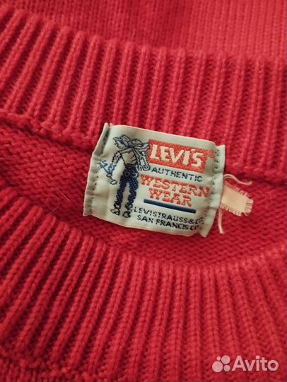 Винтажный свитер Levi's