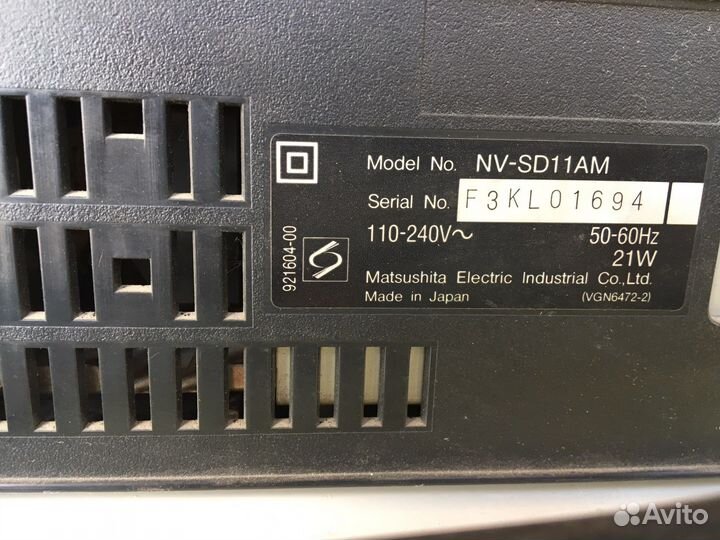 Видео магнитофон Panasonic