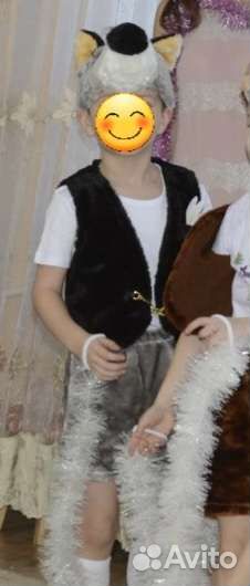 Карнавальный костюм волка 104-110см