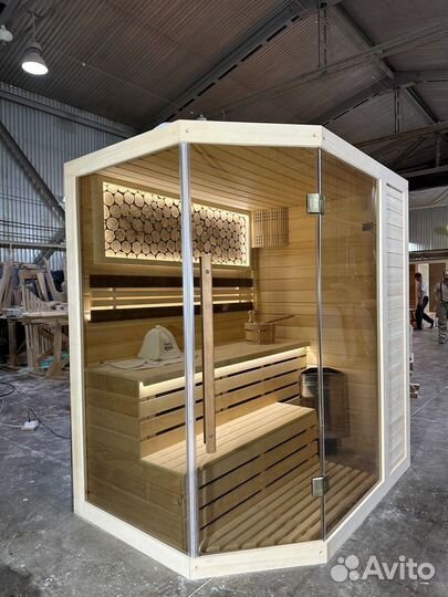 Отделка под Ключ кедром Парных Бань Саун