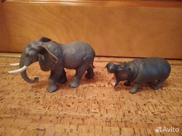 Коллекционная фигурка тигр/бегемот/ягуар/кабан/утк