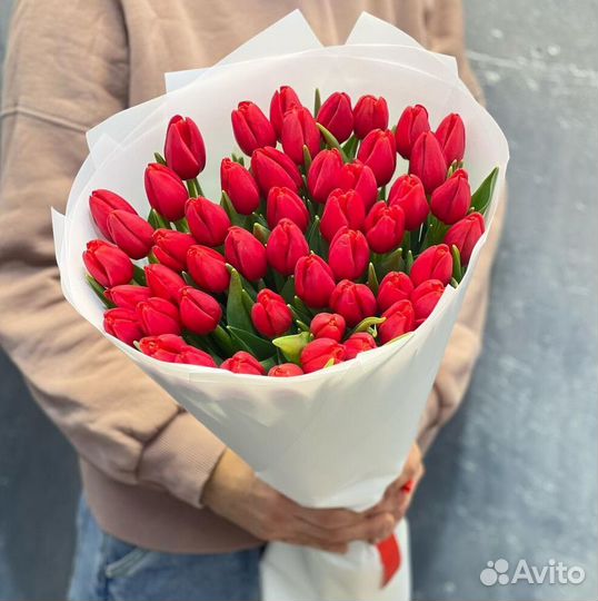 Тюльпаны на 8 марта