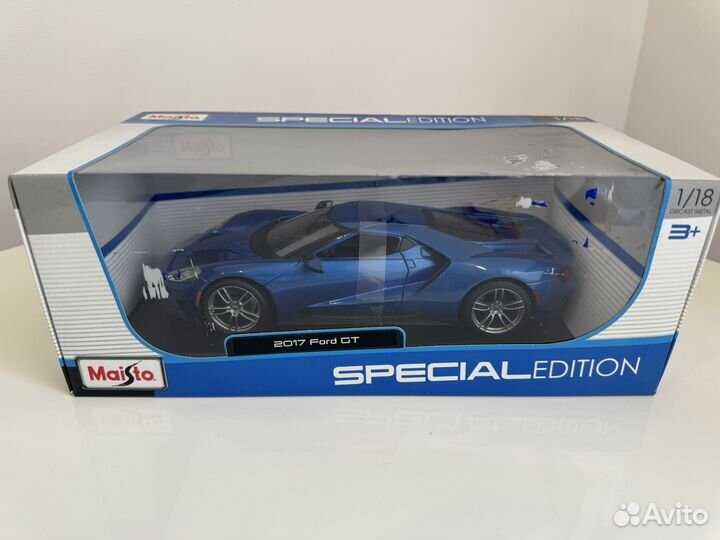 Ford gt 2017 1:18 maisto