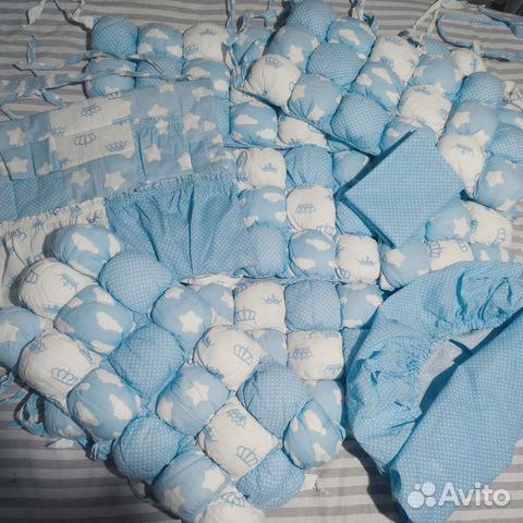 Бортики в детскую кроватку 120 60