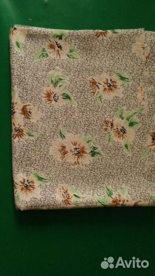 Ткань СССР натуральный шёлк