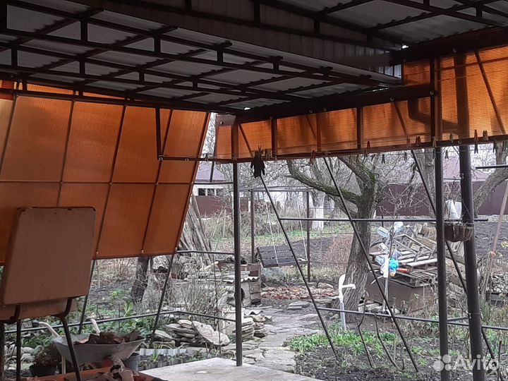 Козырьки, навесы из поликарбоната