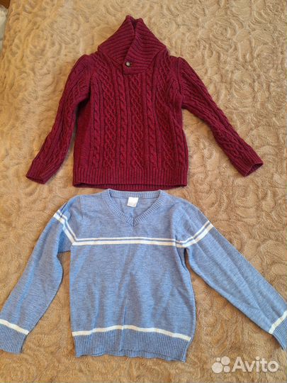 Детские вещи пакетом на мальчика 104 110