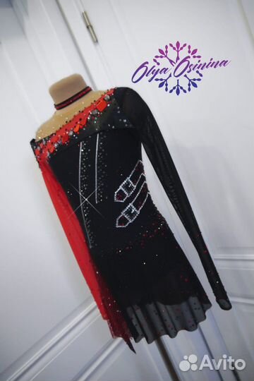 Платье Костюм для фигурного катания 146