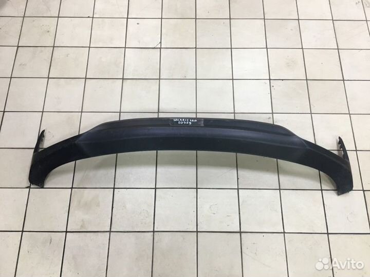 Накладка бампера задняя Hyundai Solaris 2