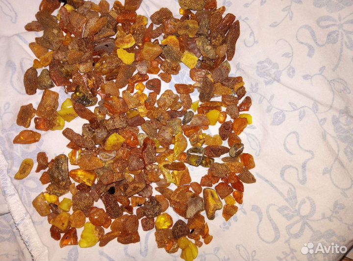 Янтарь мелкий