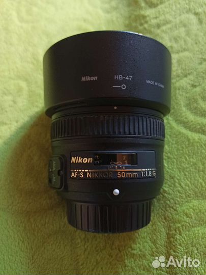 Объектив nikon 50мм AF-S
