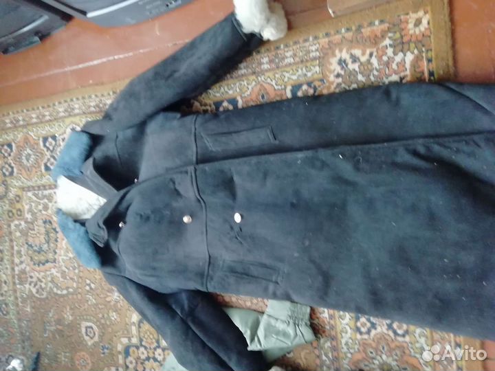 Тулуп из овчины армейский