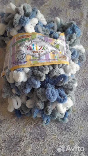 Пряжа Alize puffy color