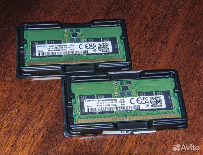 Оперативная память Samsung sodimm DDR5 16 Гб