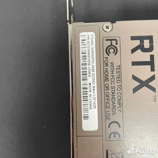 Palit RTX 3090 24Gb GamingPro Видеокарта